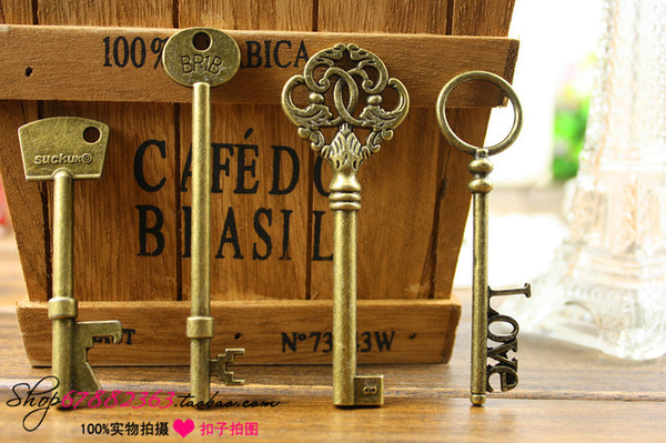 复古钥匙摆设 网店拍照道具 创意钥匙diy zakka杂货饰品拍图道具