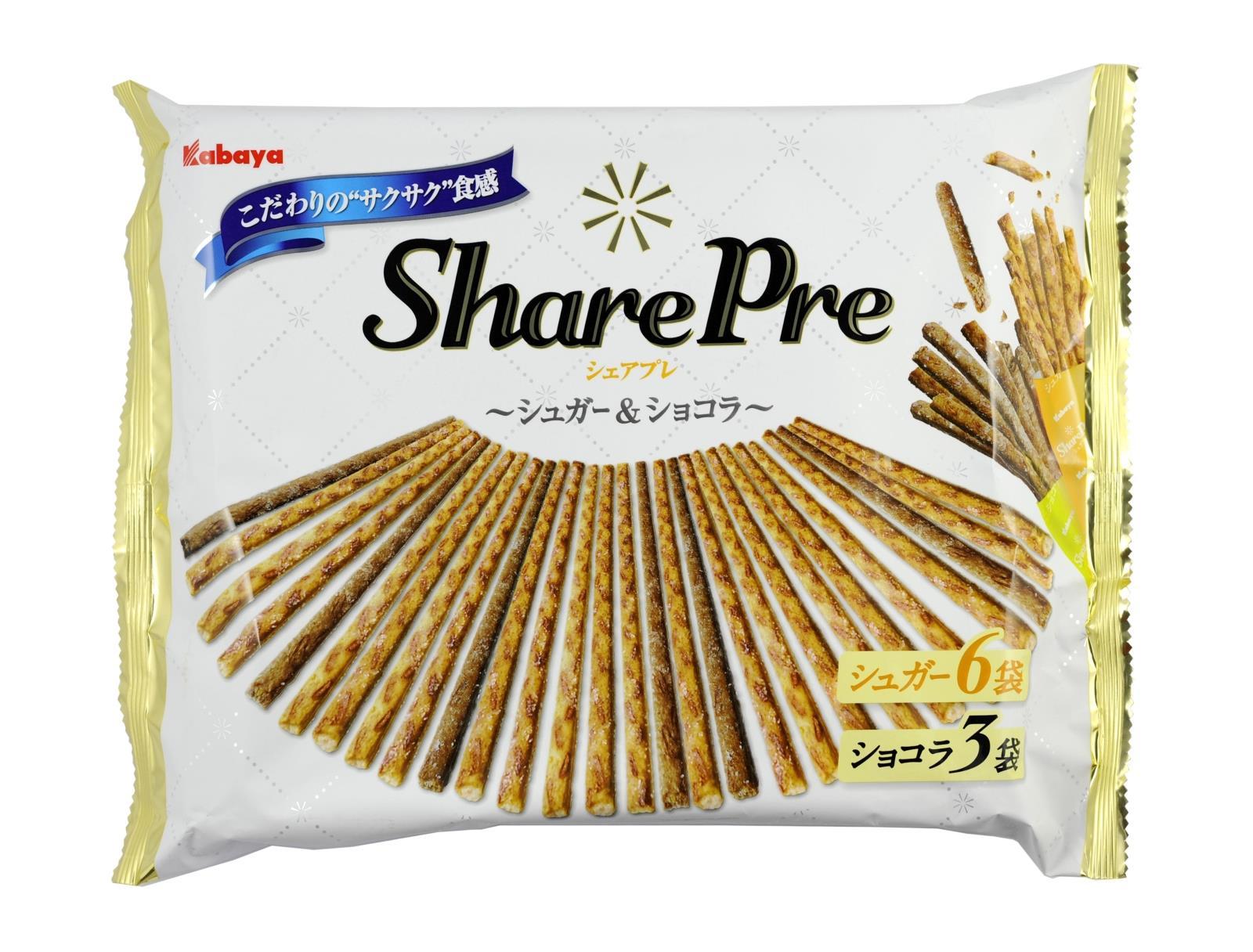 日本原装进口零食品 卡巴亚 双味饼干棒 147g