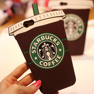 创意美国星巴克奶茶杯iphone6 6plus手