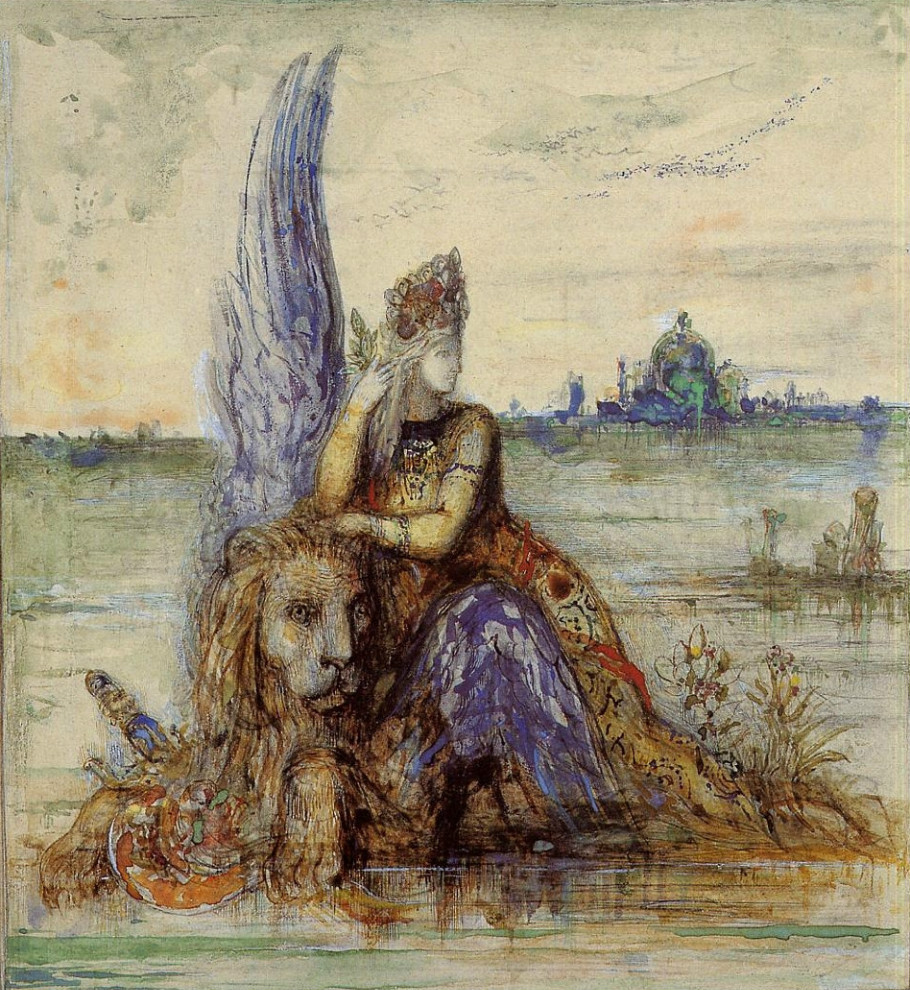 法-居斯塔夫·莫罗(gustave moreau)绘画