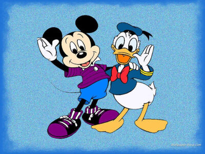 《米老鼠和唐老鸭》一部风靡全球的喜剧性动画片,收视率居世界之首
