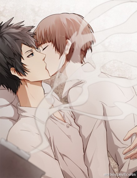 萝你点的狡朱(),顺便最近我也想画kiss所以就干脆画成超cp向的了_(:з