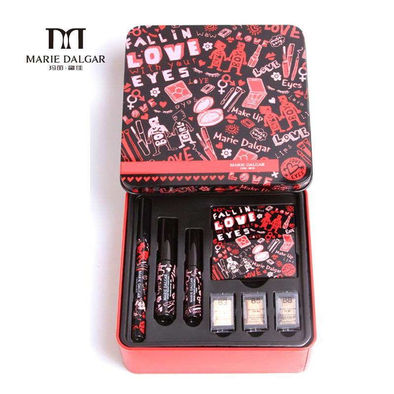 玛丽黛佳彩妆“小盒大爱”套装 眼线笔 睫毛膏 眼影 限量版