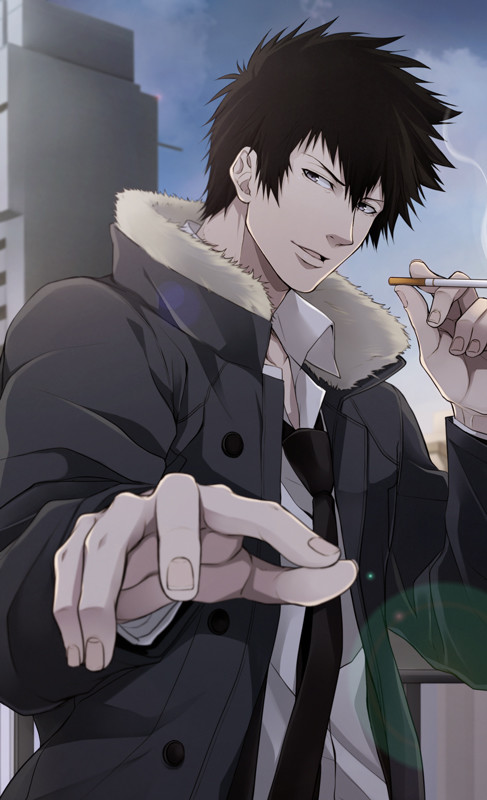 【今日人物】psycho-pass 心理测量者:狡噛慎也(cv:关智一【绘师:忠