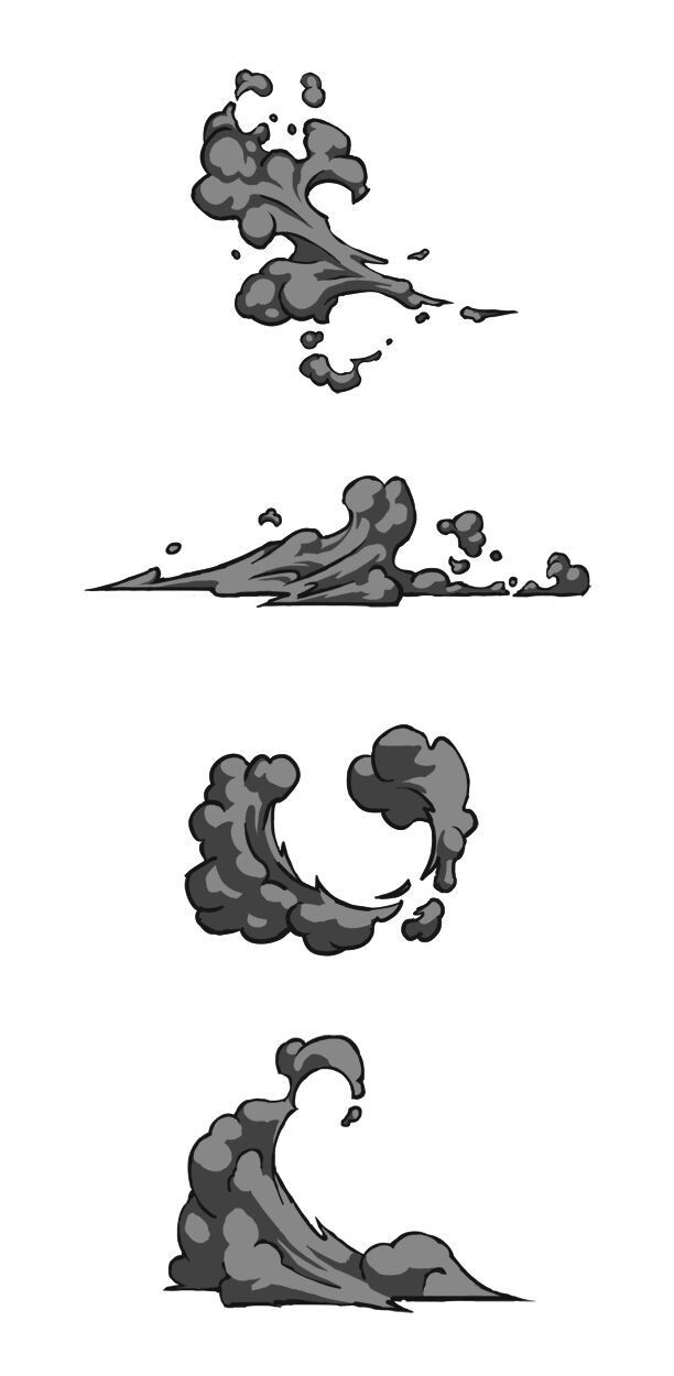 爆炸特效参考-flyt漫画教程