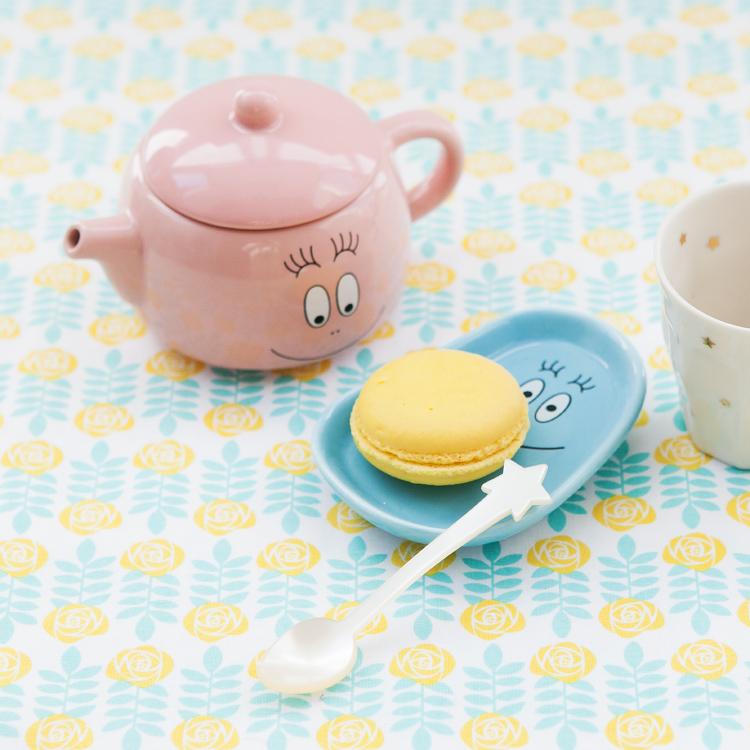 法国卡通 巴巴爸爸 barbapapa 小巧茶壶杯子组合