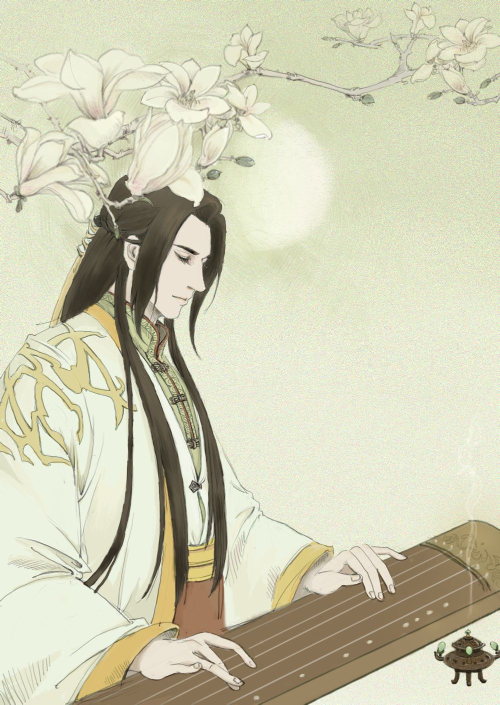 《古剑奇谭》欧阳少恭,作者:九月师