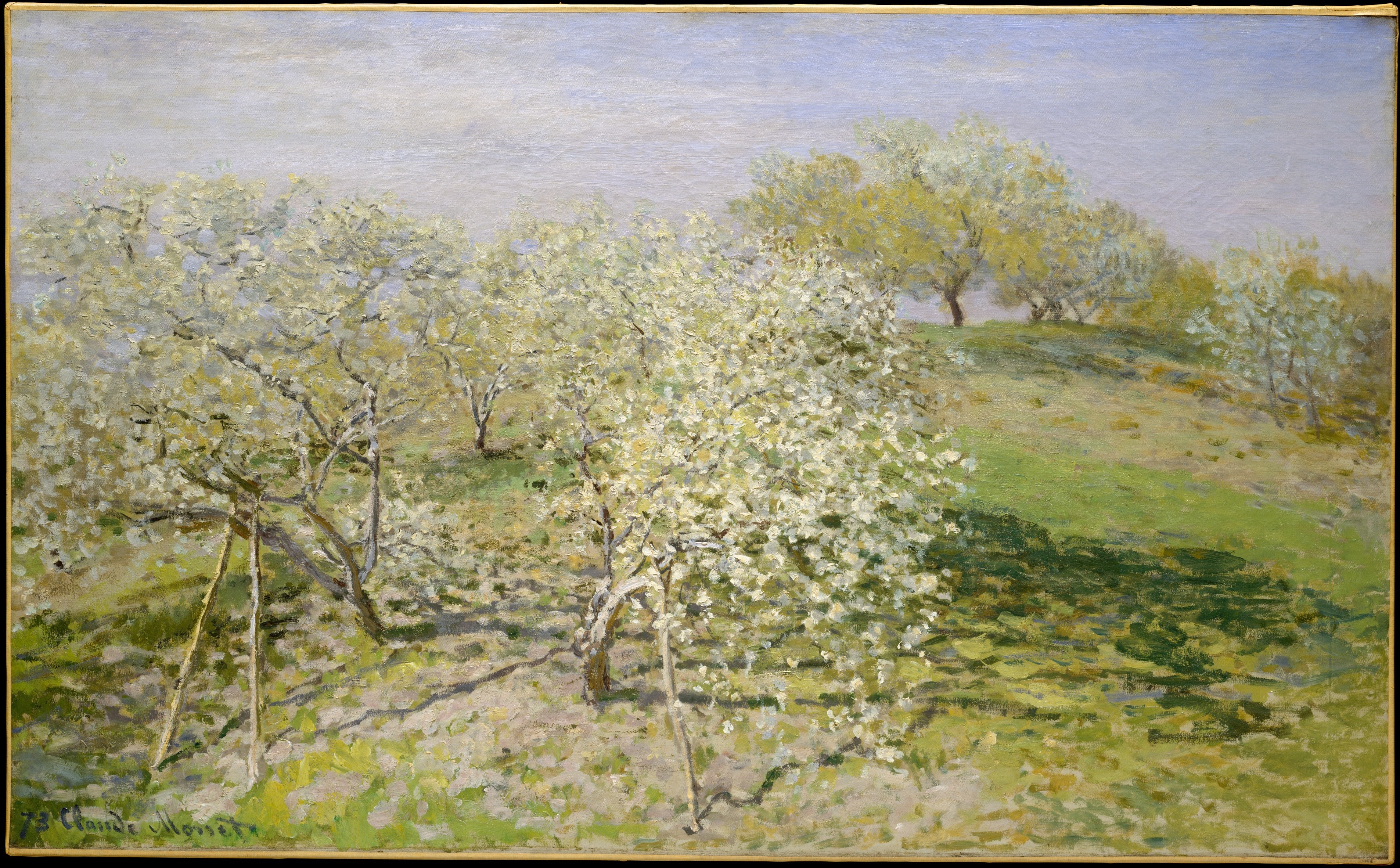 《春》spring (fruit trees in bloom),1873