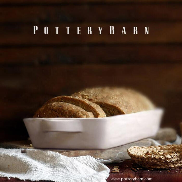 potterybarn.com 五谷杂粮 铸瓷双耳大盘碗