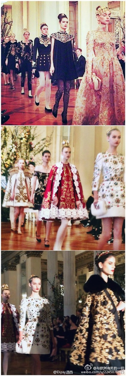 dolce&gabbana辱华事件,dolcegabbana 高订中最为神秘的dolce&gabbana alta moda 2015系列在米兰la