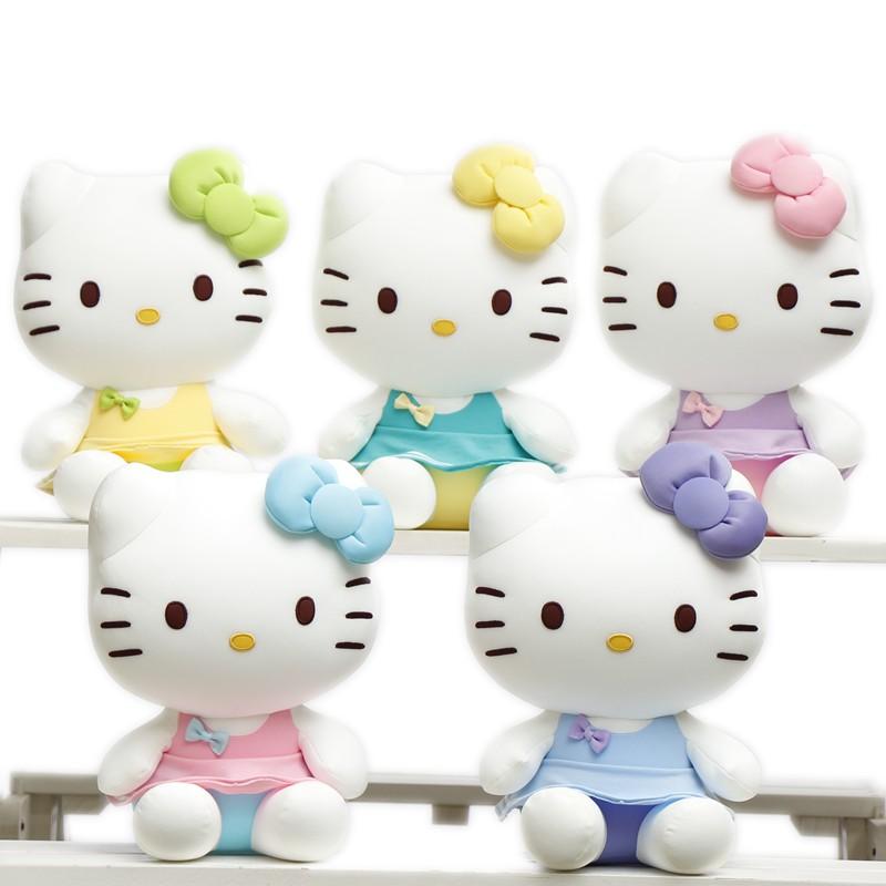 儿童玩具hellokitty凯蒂猫公仔小裙装布娃娃可爱生日礼物女生