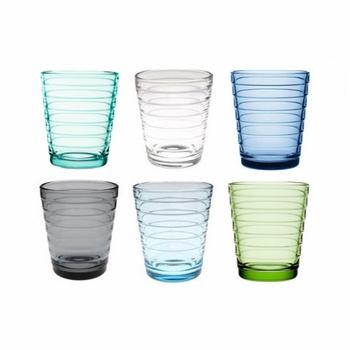 芬兰iittala aino aalto水晶涟漪玻璃水杯对杯小号220ml 荐