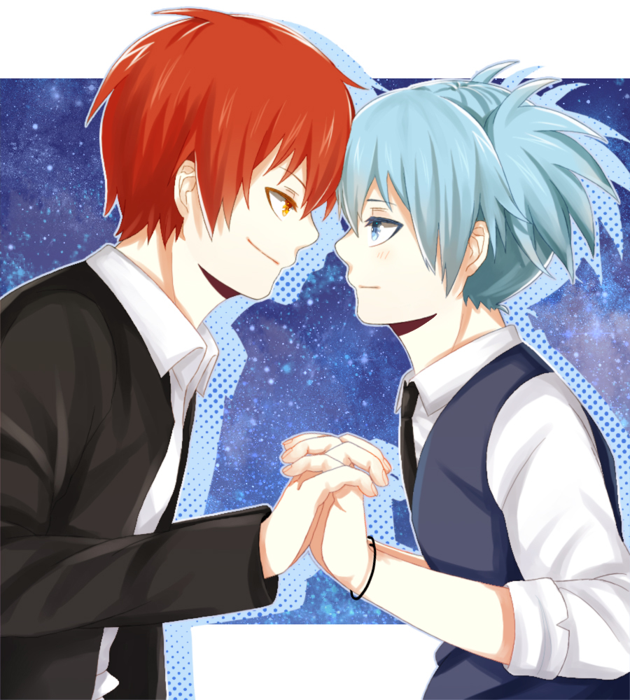 暗杀教室##动漫##二次元##二次元少年##赤羽业##潮田渚