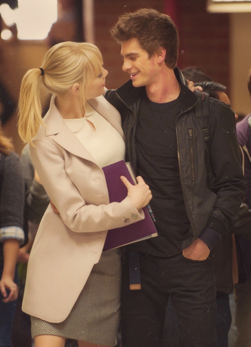 andrew garfield 安德鲁加菲尔德 emma stone 艾玛·斯通