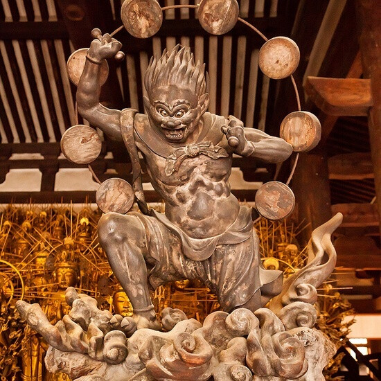 京都三十三间堂收藏著日本佛教造像艺术的巅峰之作.