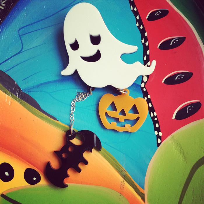 万圣节胸针道具化妆装饰halloween 小鬼们 萌萌哒 80元