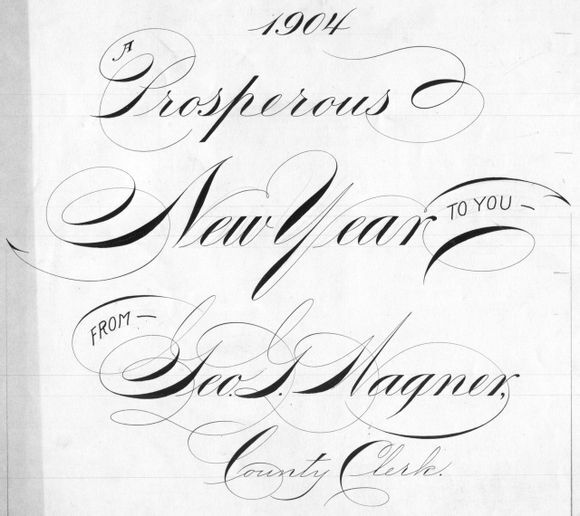 copperplate(铜板印刷体)