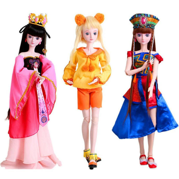 精灵梦叶罗丽夜萝莉娃娃亮彩仙子黑香菱芭比娃娃套装玩具60cm图片