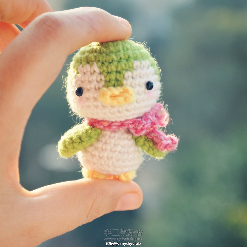 [中文][编织做法详情]小企鹅