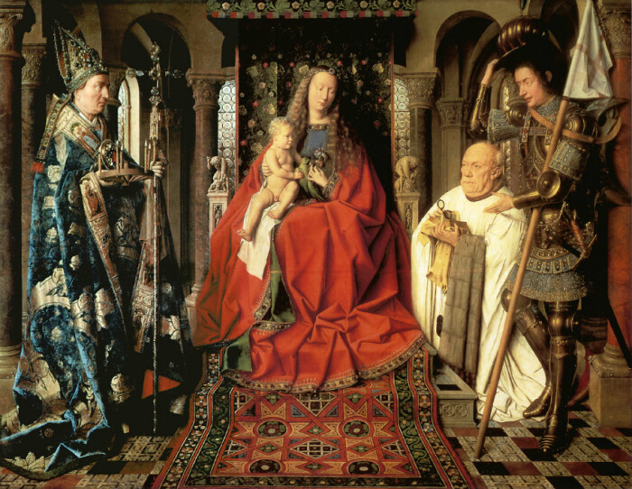 扬·范·艾克jan van eyck作品选粹(尼德兰文艺复兴奠基者) -卡农的