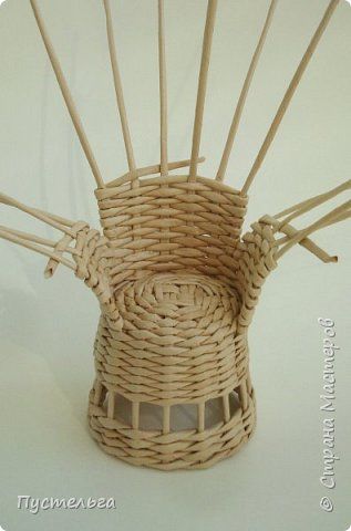 用纸管编织的椅子步骤图片8