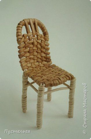 手工编织椅子方法图片