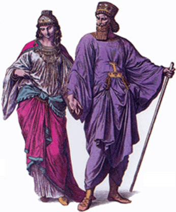 古代波斯服饰图片
