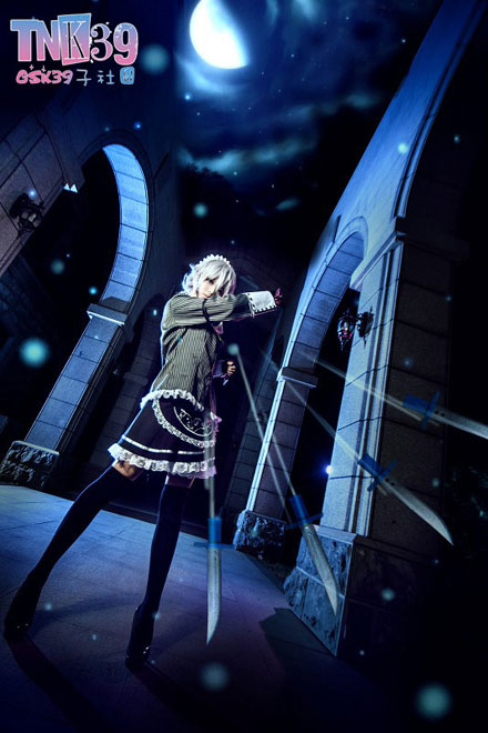 osk39《红魔城传说》十六夜咲夜cos(7)