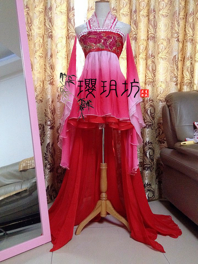 【璎玥】古装cosplay短古妖狐花仙万.
