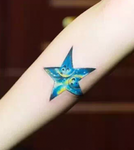 星空纹身图案——最有名的北京纹身店东方印记收集整理.