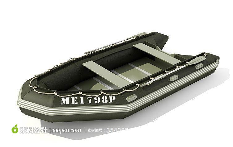 v模型3d模型皮划艇游艇模型精美飞艇快艇不思议模型探索图片
