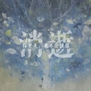 消逝,你要走,我不会挽留 分割字图片