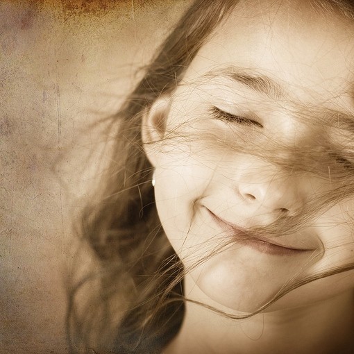 有迷人微笑的气质美女小清新美图