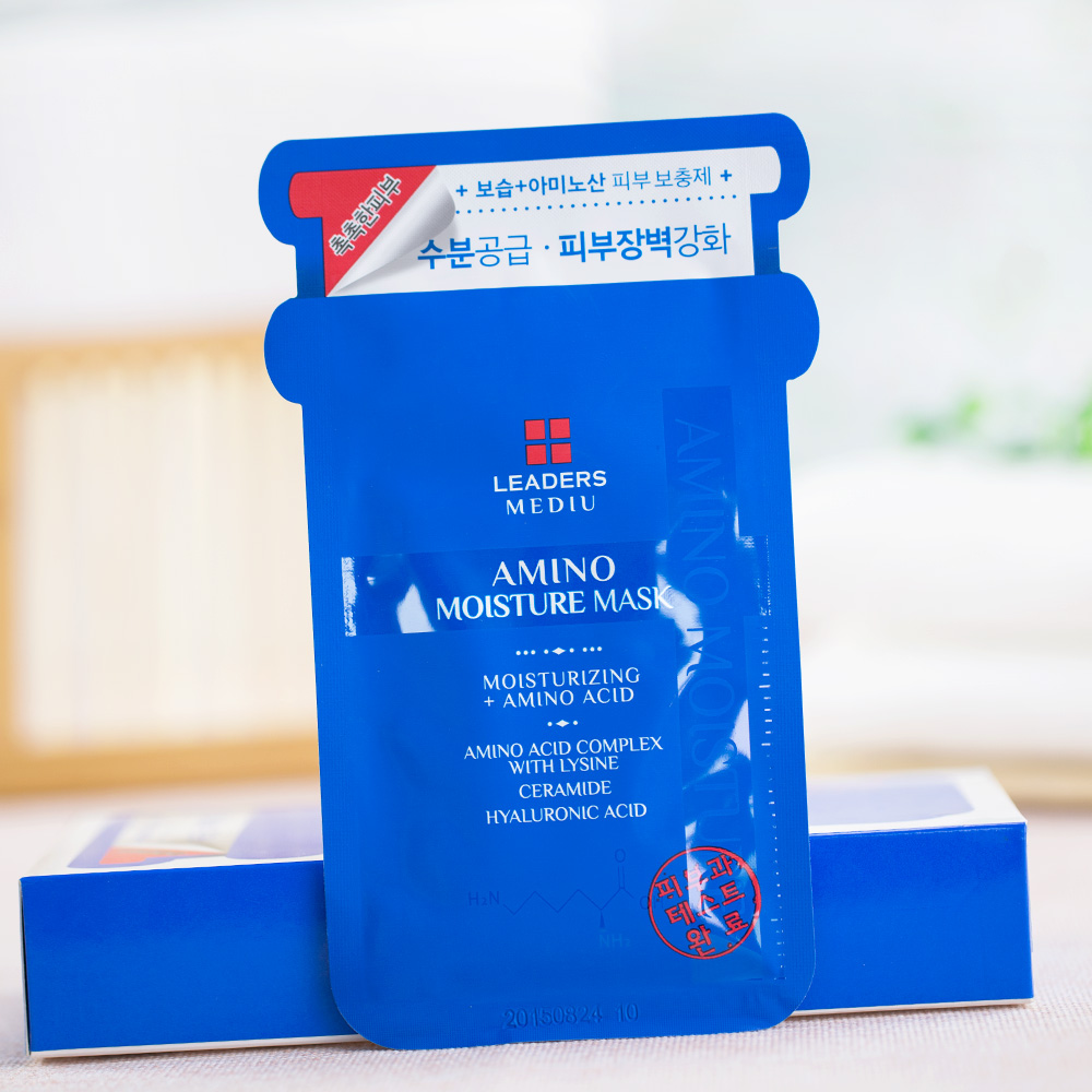 韩国leaders丽得姿三代水库补水美蒂优持久补水面膜补水修复美白