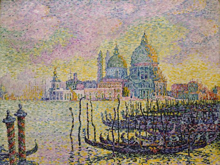 保罗·西涅克 (paul signac 1863—1935) ,法国新印象派(neo