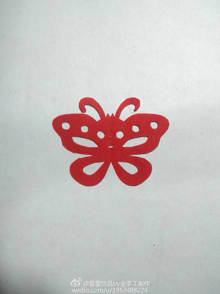 剪纸简单又漂亮蝴蝶图片