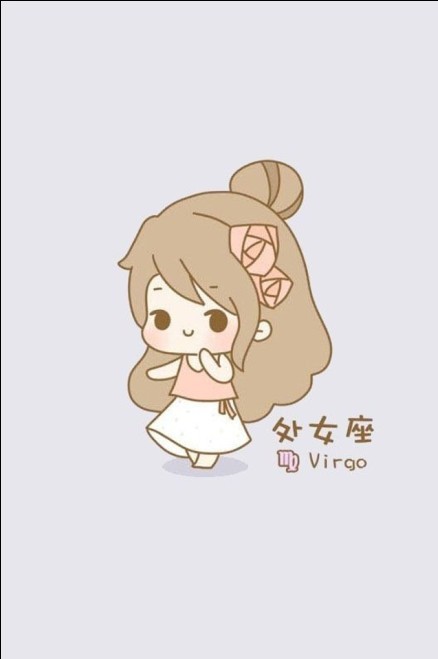 萌版十二星座卡通形象
