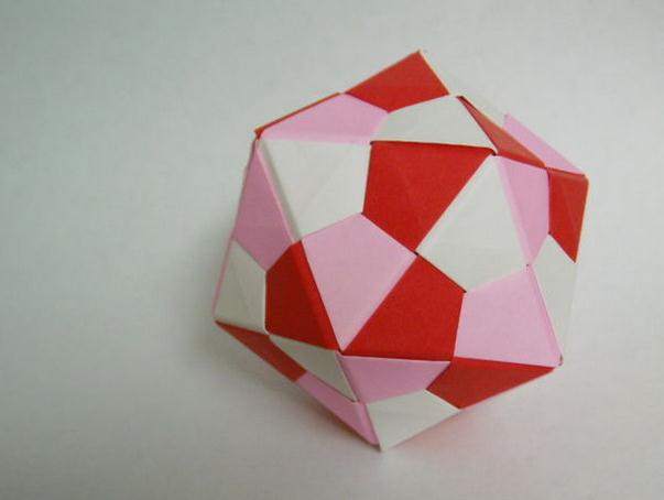 纸球的折法 图解图片