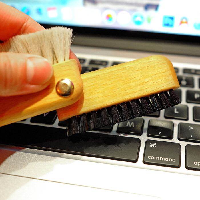 德国redecker 460003 双头笔记本电脑刷 laptop brush 德国制造