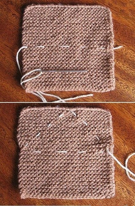 萌萌哒的毛线兔子,看着好简单,可以学起来送给宝宝哦