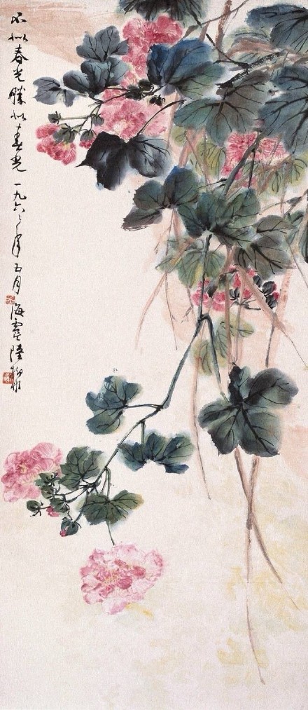清新明快意趣横生丨陆抑非花鸟欣赏