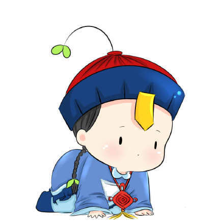 分享来自漫画家虽虽酱的可爱小僵尸男生卡通微信头像,又萌又呆,惹人