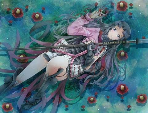水面与少女特辑 二次元 pixiv 插画 p站 美少女 少女 水 水中少女
