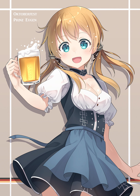 佃兜服特辑【德国民族服饰】 二次元 pixiv 插画 p站 美少女 少女