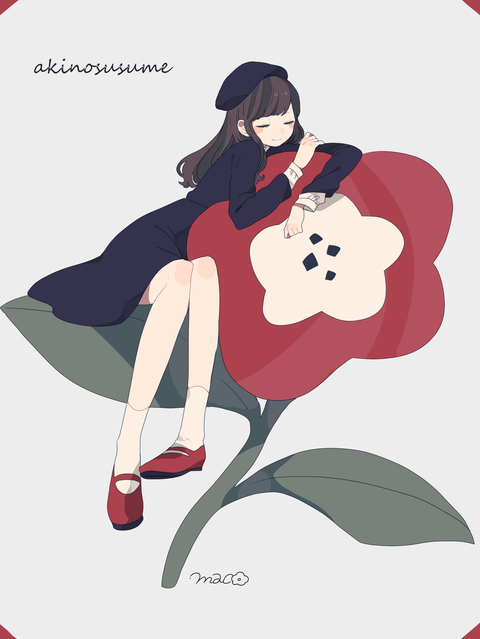 【知性时尚】贝雷帽特辑 二次元 pixiv 插画 p站 美少女 少女 萌 手绘