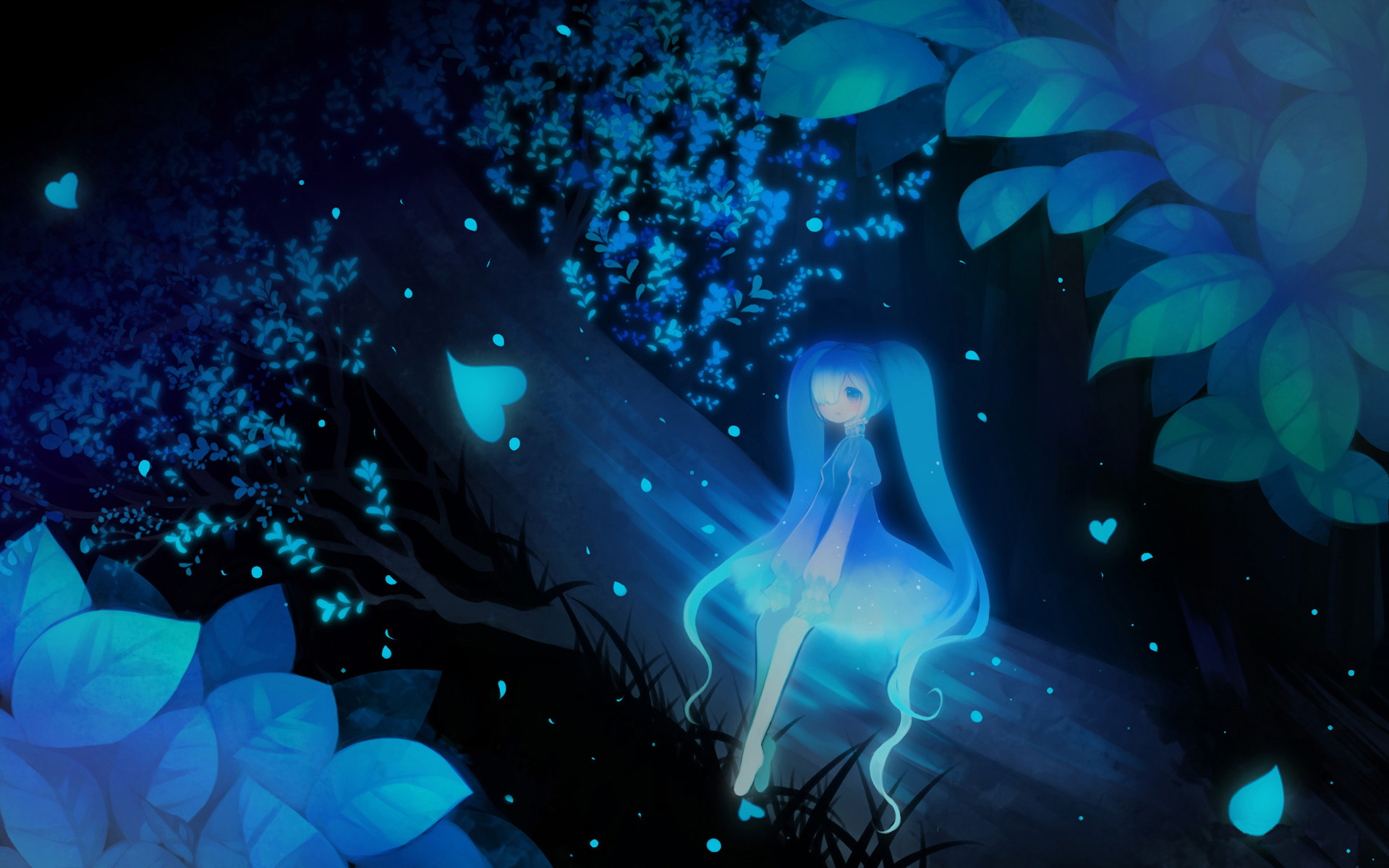 初音未来初音初音高清宽屏壁纸