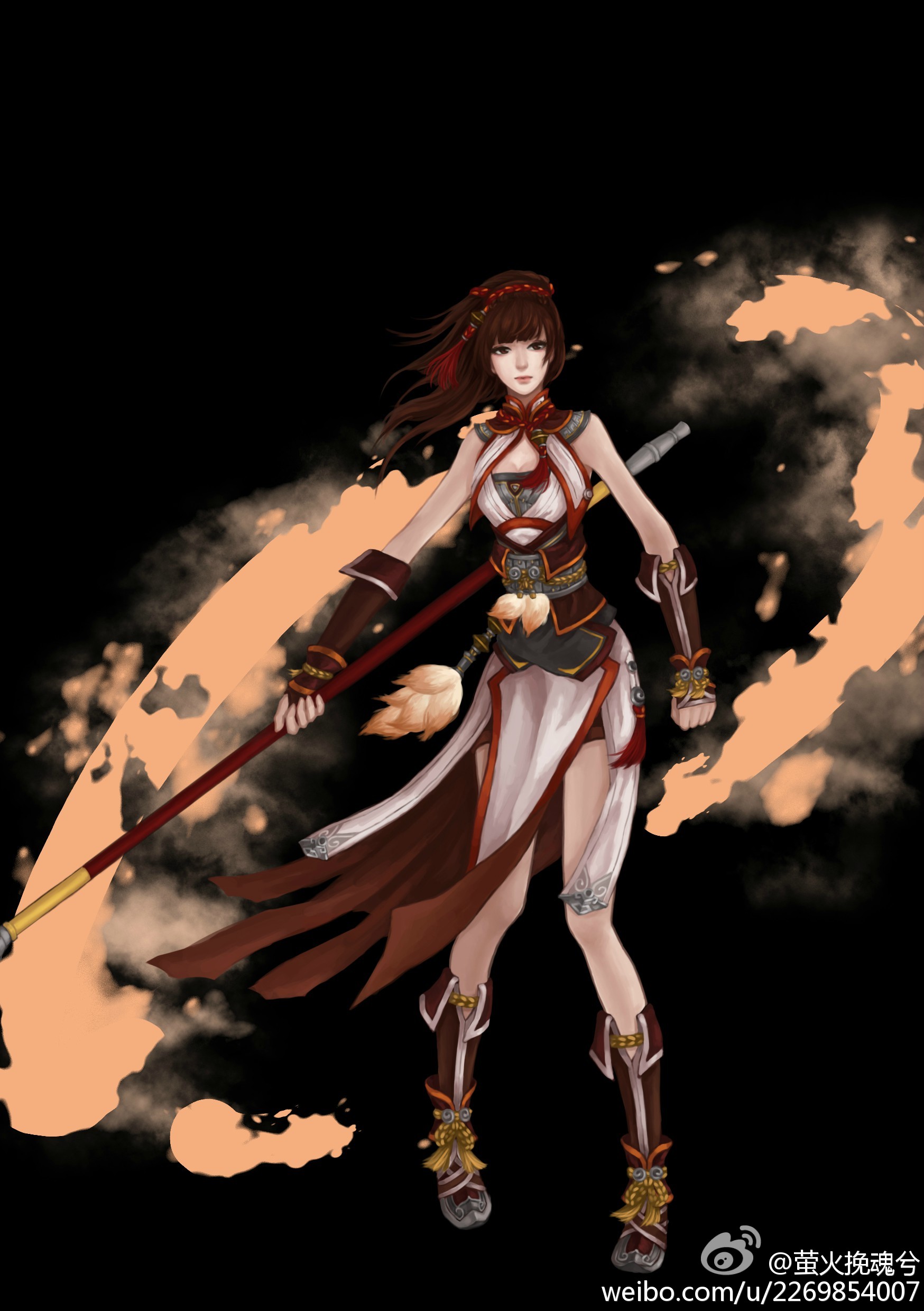 古剑奇谭二 闻人羽 绘师【萤火挽魂兮】