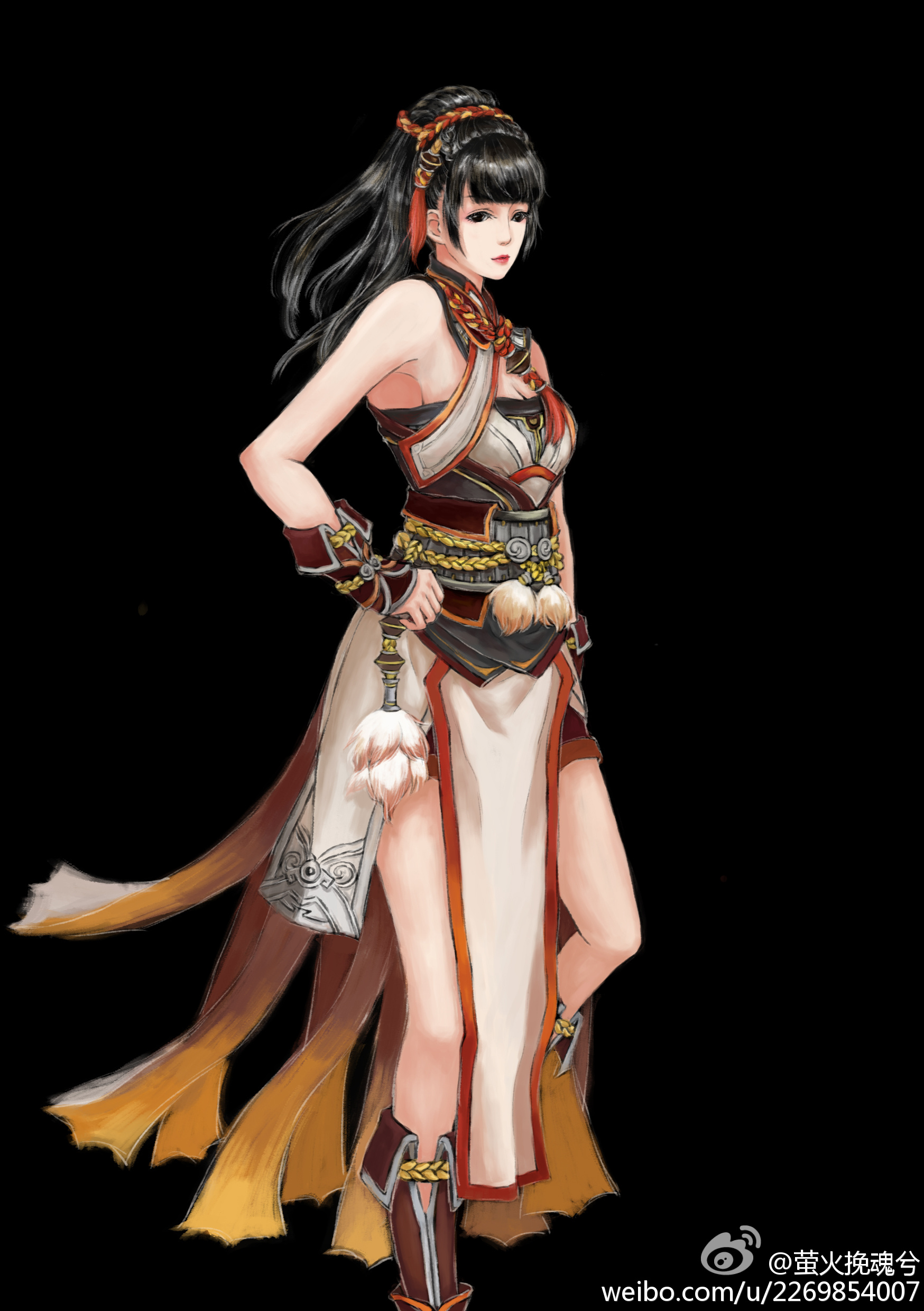 古剑奇谭二闻人羽绘师萤火挽魂兮