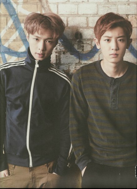 exo ——die jungs exo德国写真 张艺兴&amp;朴灿烈
