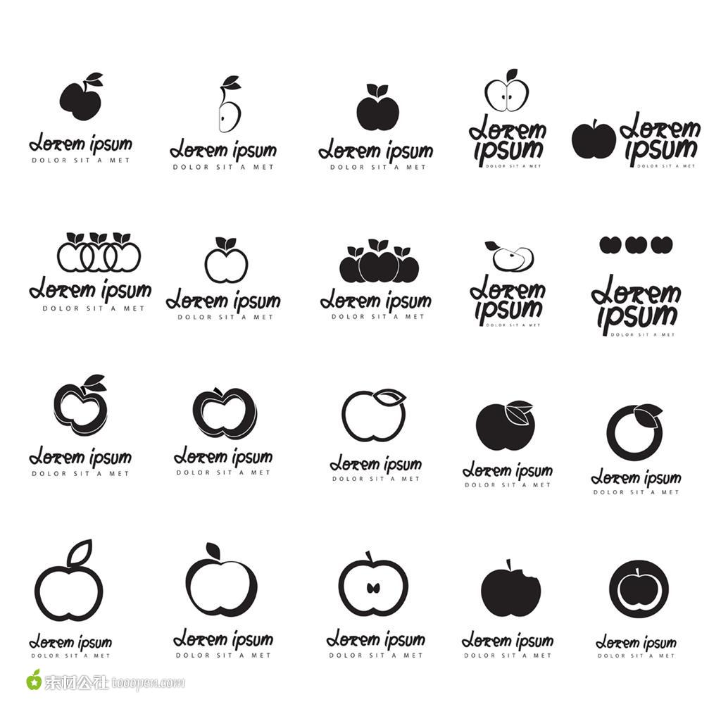 苹果logo符号字体复制图片